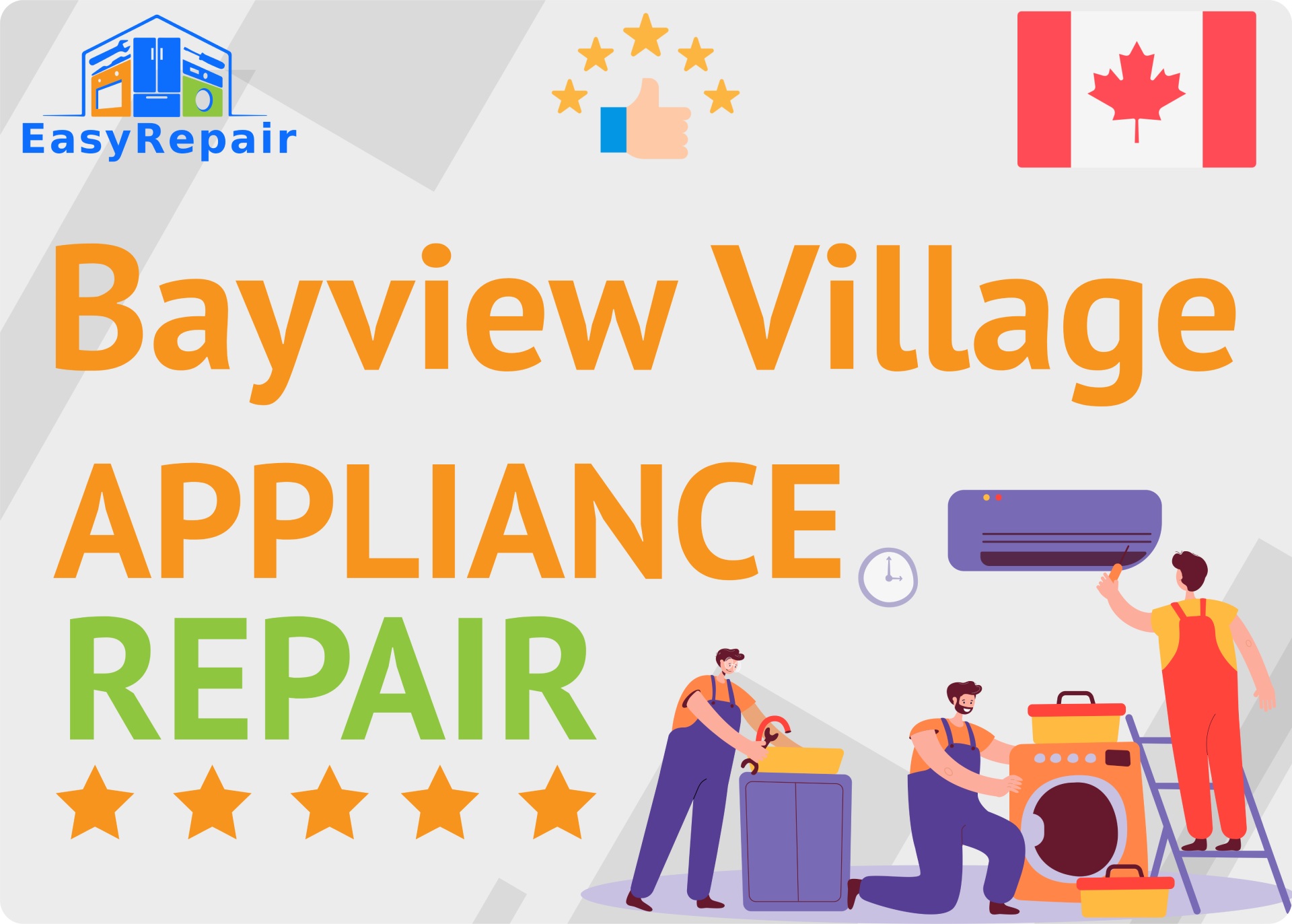 Appliance Repair in Bayview Village
