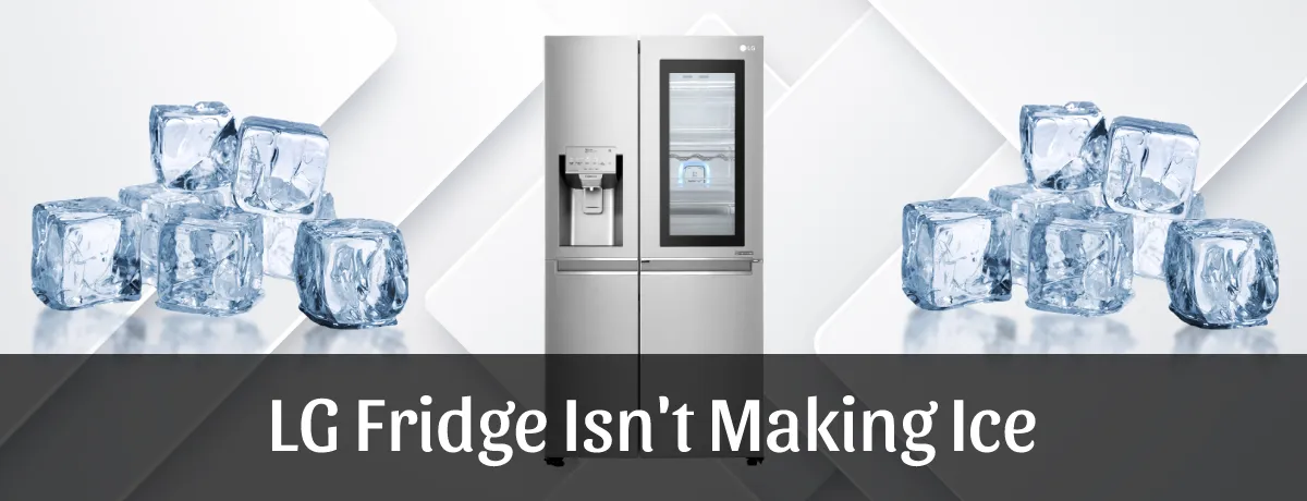 LG fridge not making ice cubes